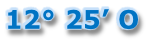 12� 25’ O
